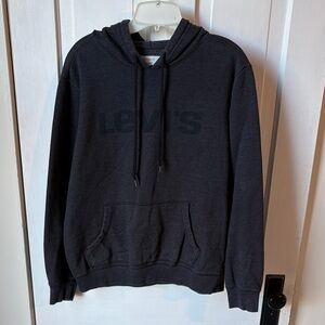 Levi's Charcoal Hoodie‎ for Men